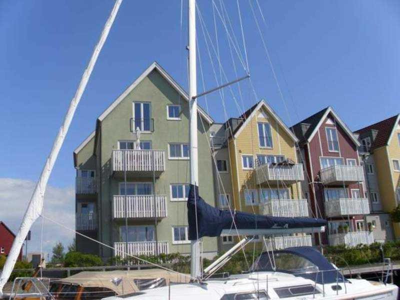 Ferienwohnung Marina Am Ryck Greifswald Eksteriør billede