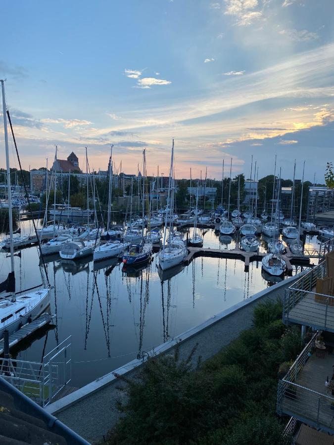 Ferienwohnung Marina Am Ryck Greifswald Eksteriør billede
